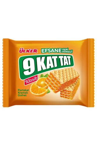ULKER 9KAT TAT WAFER WITH ORANGE39g