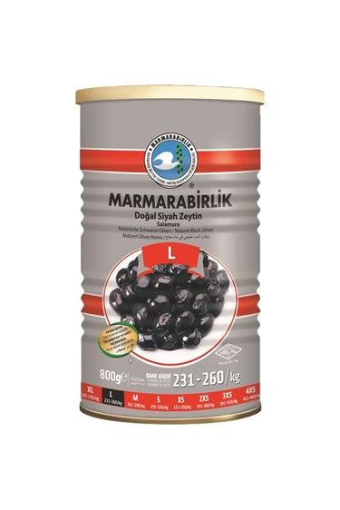MARMARABIRLIK HIPER SIYAH ZEYTIN L 800gr TIN