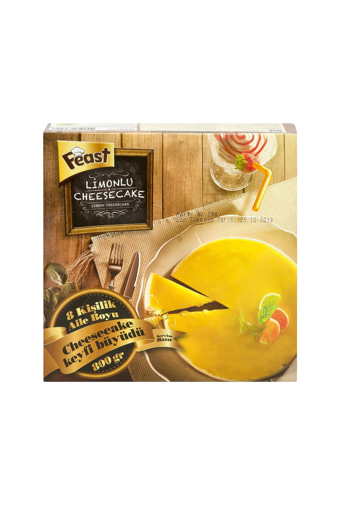 FEAST FROZEN CHEESECAKE LEMON 800G