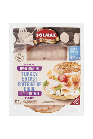 SOLMAZ SMOKED OVEN ROASTED TURKEY BREAST 175G
