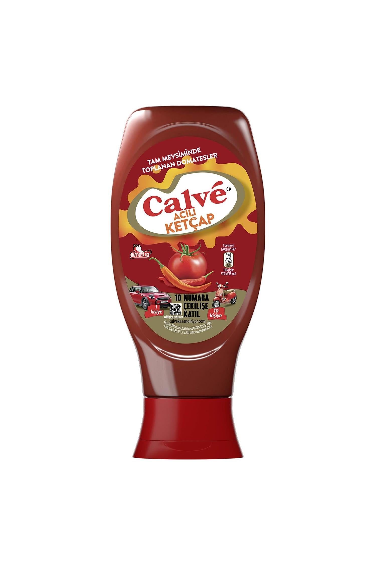 CALVE ACILI KETCAP HOT 600G