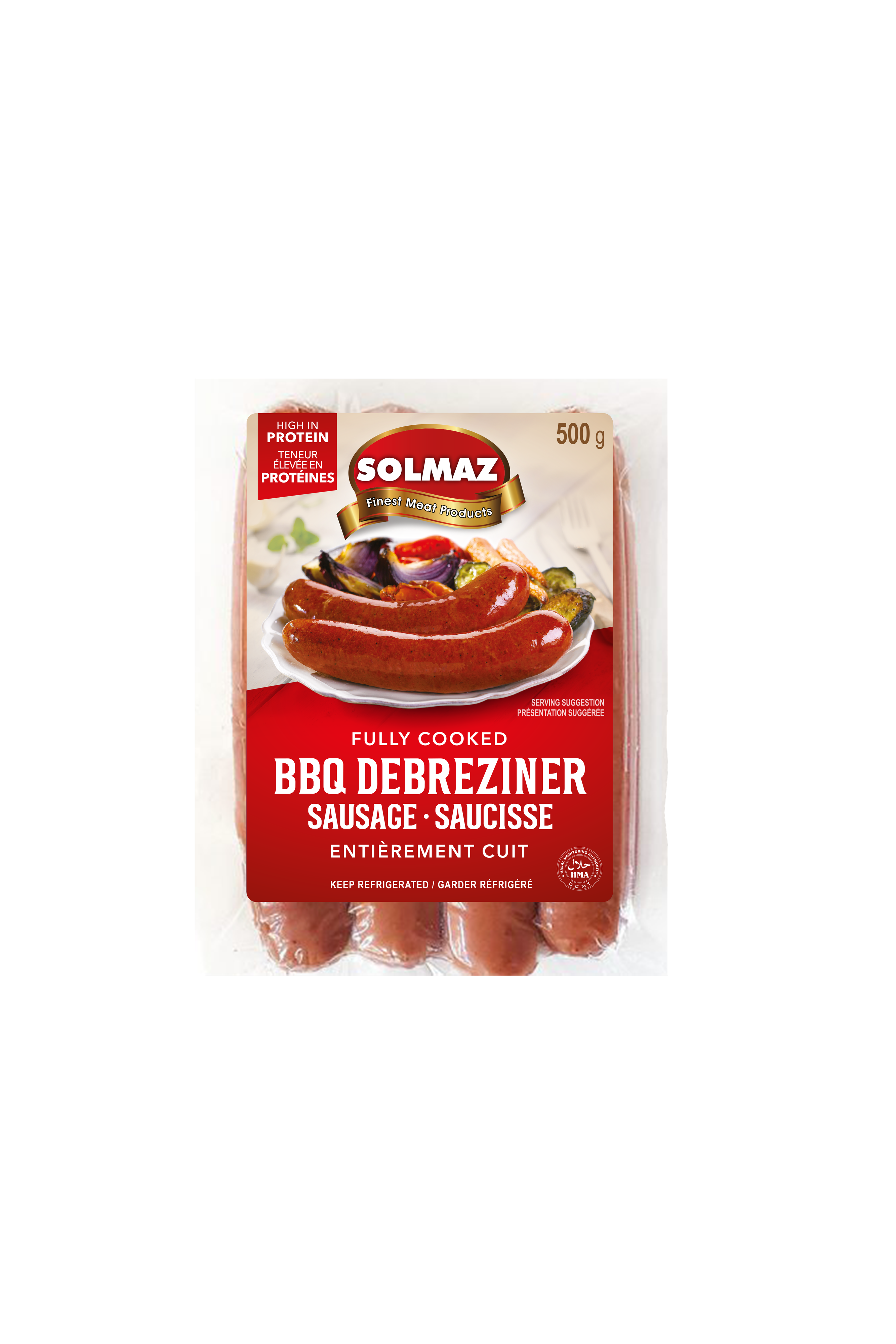 SOLMAZ BBQ DEBREZINER SAUSAGE