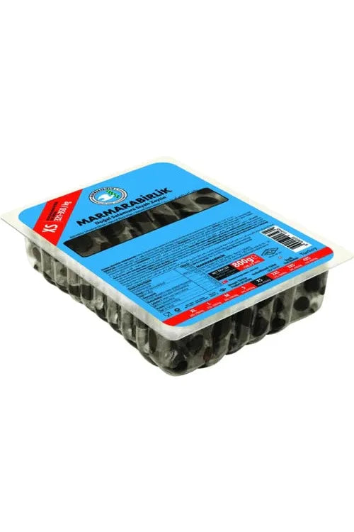 MARMARABIRLIK XS BLACK OLIVES 800g