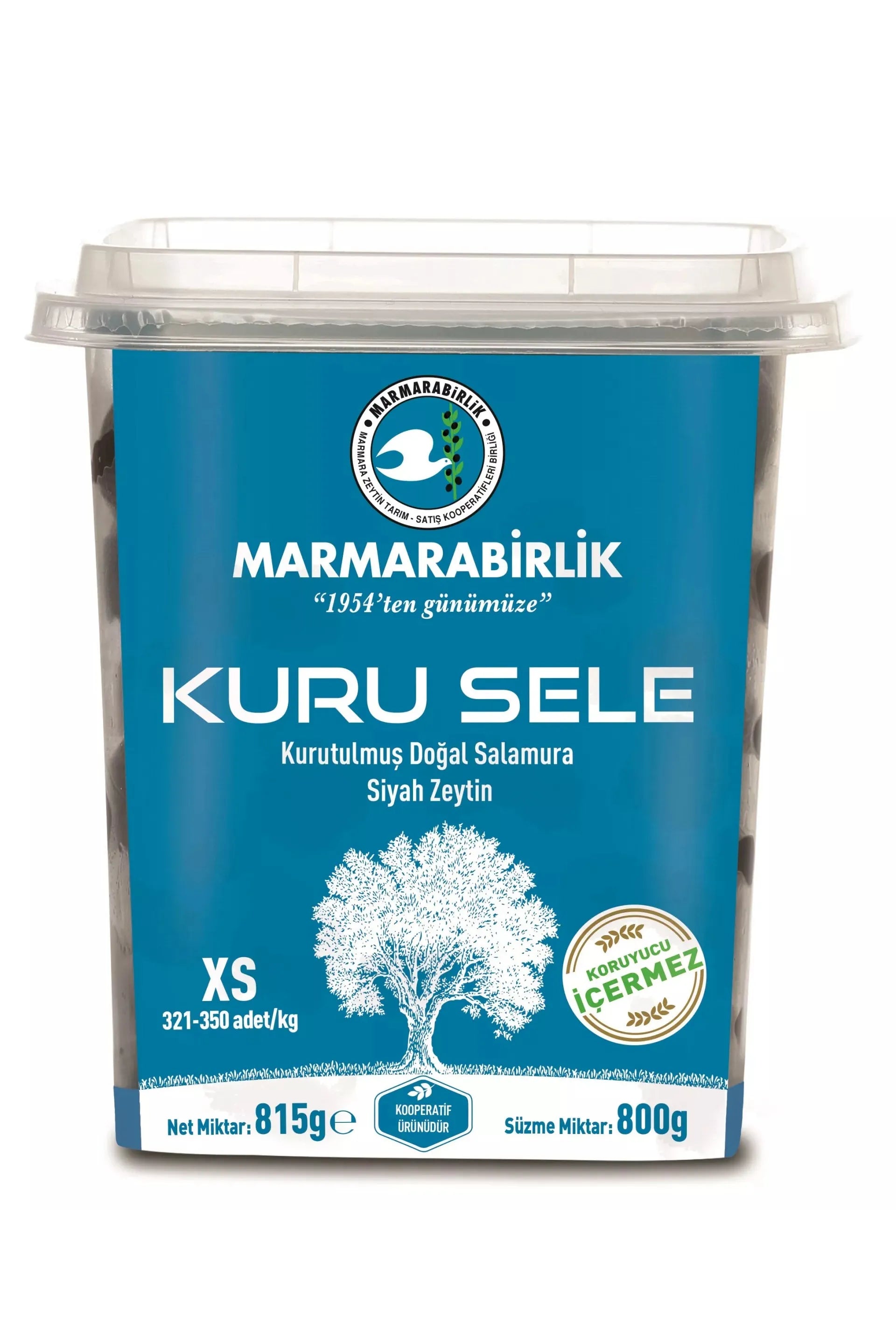 MARMARABIRLIK KURU SELE XS 800gr