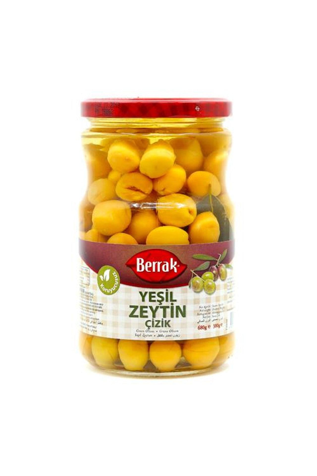 BERRAK GREEN OLIVE SCRATCH 680G