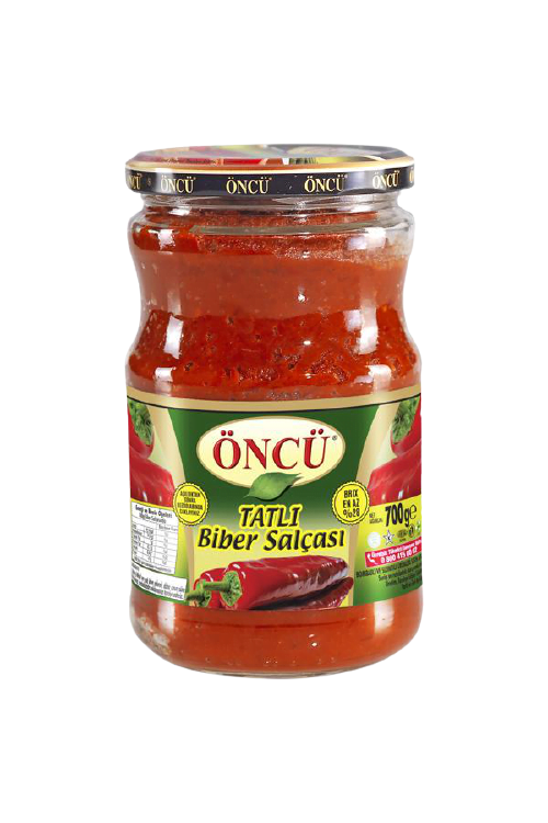 ONCU MILD PEPPER PASTE TATLI BIBER 700g