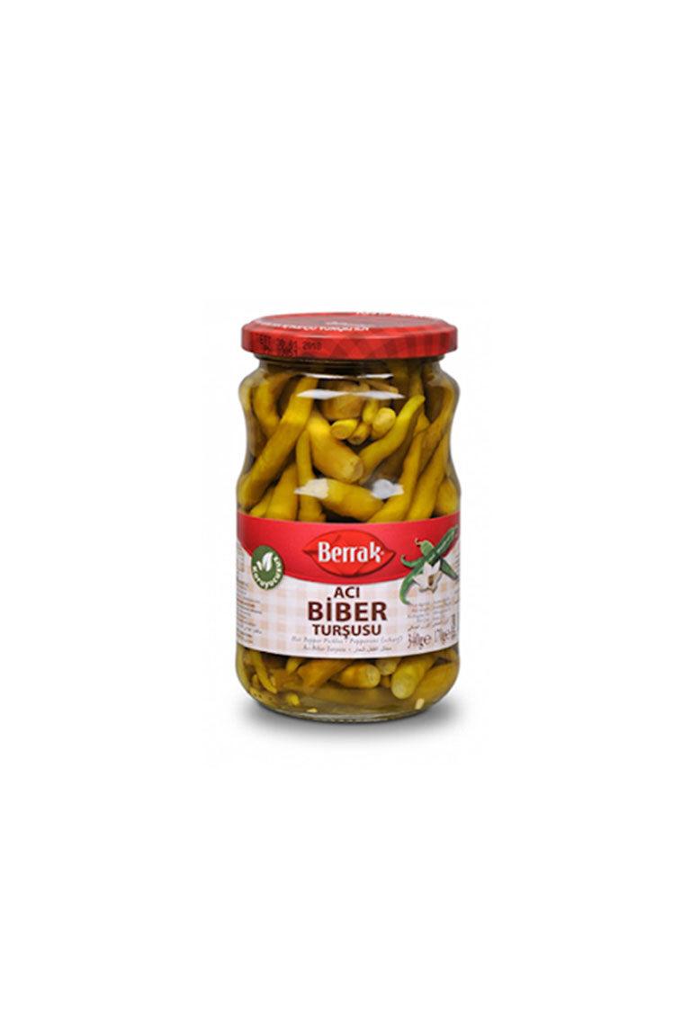BERRAK HOT PEPPER PICKLES 340g