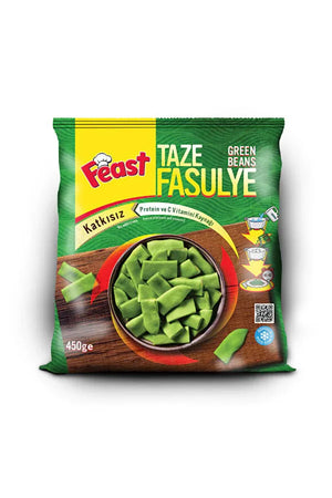 FEAST FROZEN GREEN BEANS 450g
