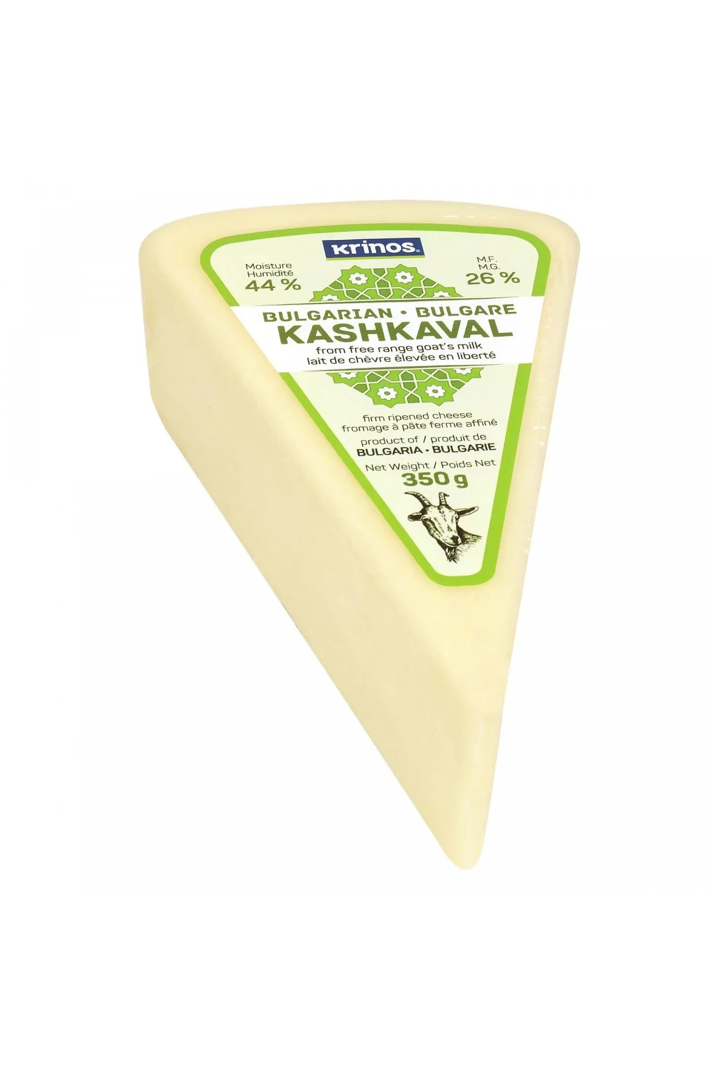 KRINOS BULGARIAN KASHKAVAL 350G GOAT MILK