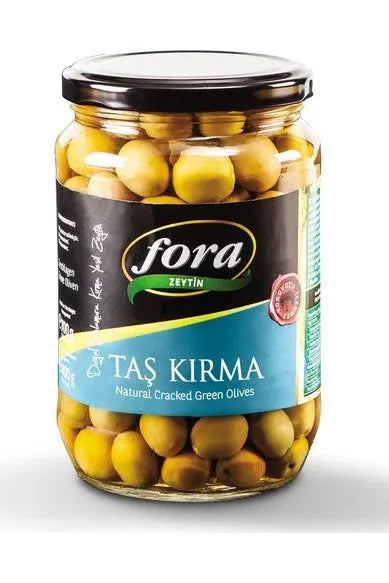 FORA KIRMA CRACKED GREEN OLIVES 400g