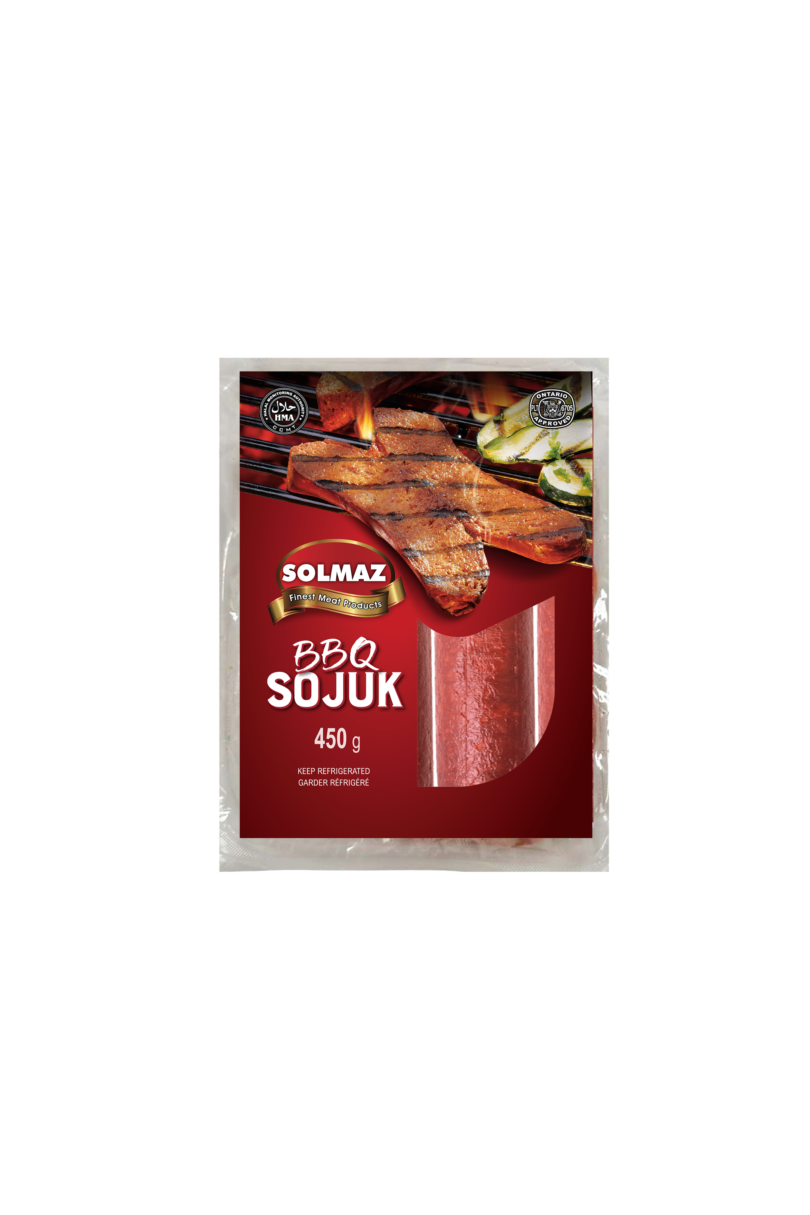 SOLMAZ BBQ SUCUK 450G