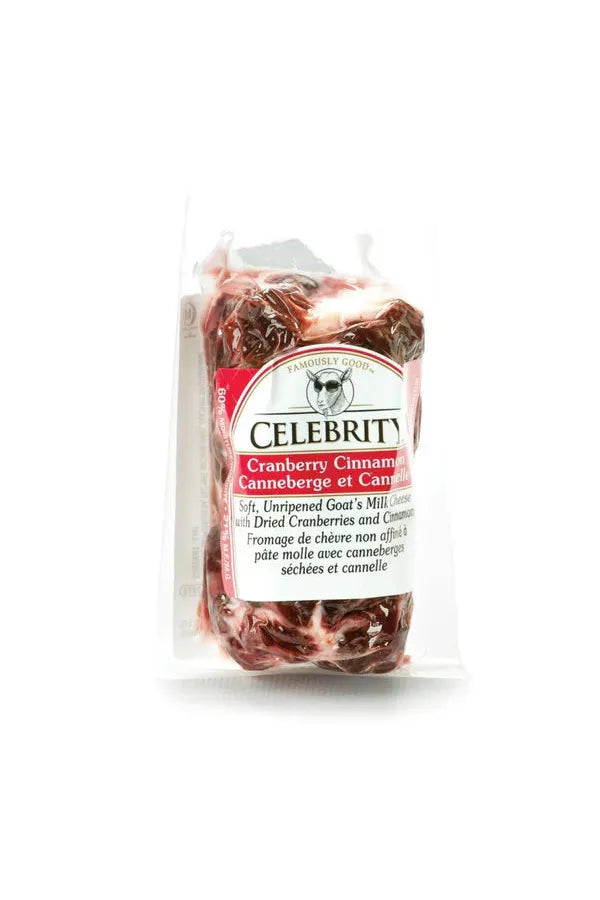 CELEBRITY CRANBERRY CINNAMON GOAT CHEESE 113g