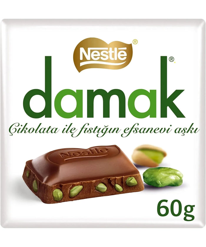 DAMAK CHOCOLATE WITH PISTACHIO 60g