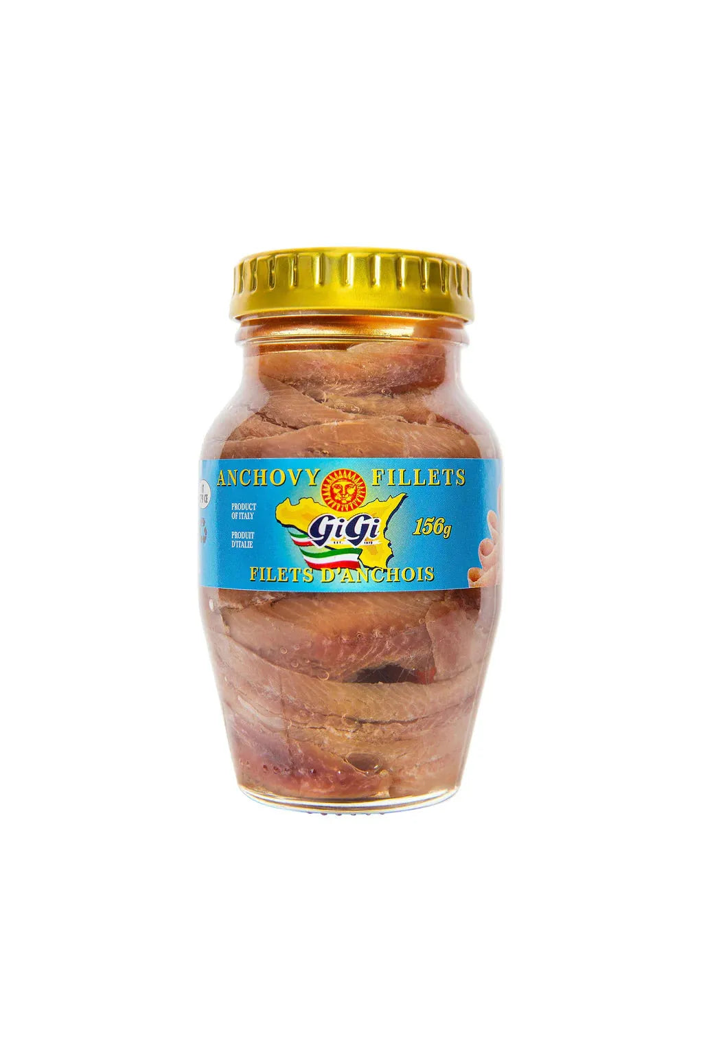 GIGI ANCHOVIES IN JAR 156 g
