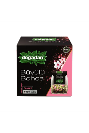 DOGADAN BUYULU BOHCA SAKURA GREEN TEA 12g