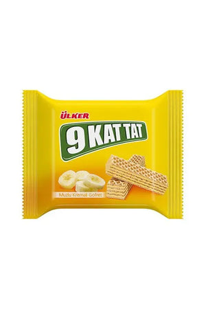 ULKER 9KAT TAT WAFER WITH BANANA 39g