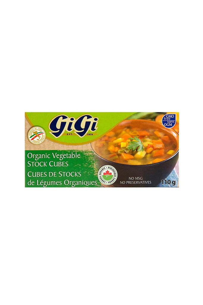 GIGI ORGANIC VEGETABLES CUBES 110G