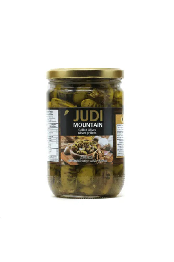 JUDI MOUNTAIN GRILLED OLIVES 640G