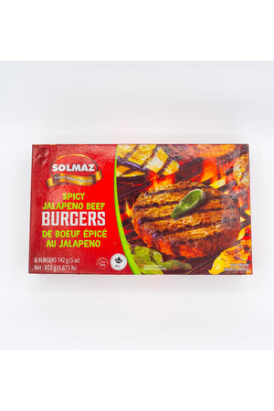 SOLMAZ SPICY JALAPENO BURGER 852G