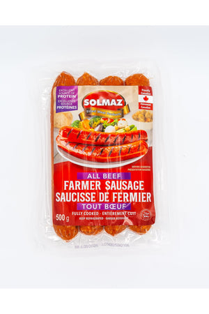 SOLMAZ FARMER SAUSAGE 500G