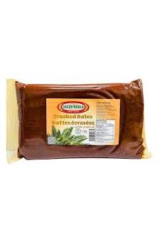 GREENWORLD CRUSHED DATES 1KG