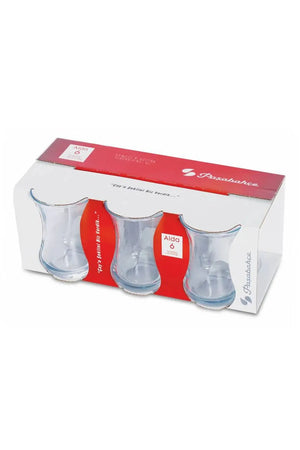 PASABAHCE AIDA TEA CUP 6pc 160cc