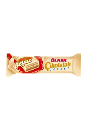 ULKER WHITE CHOCOLATE GOFRET 35g